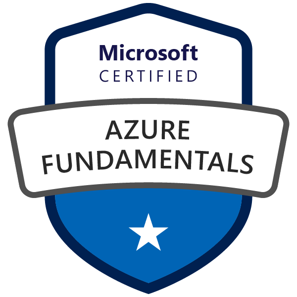 badge Microsoft Azure Fondamentals