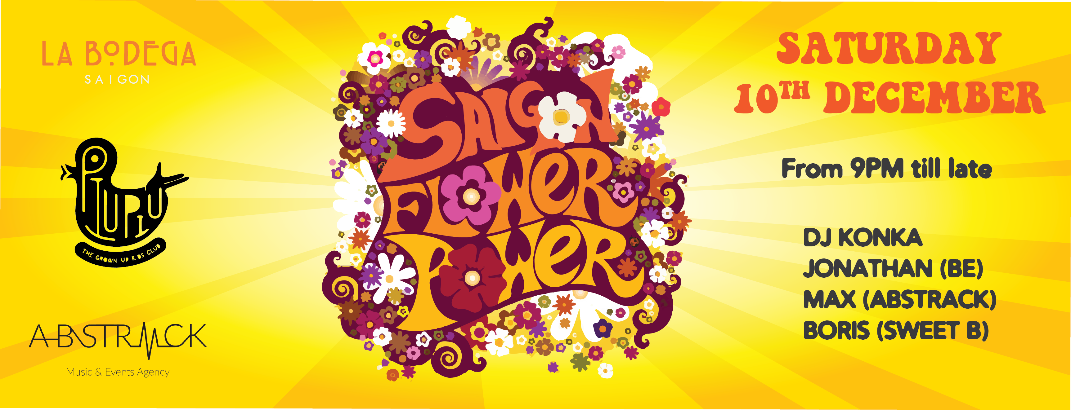 Flyers Saigon Flower Power