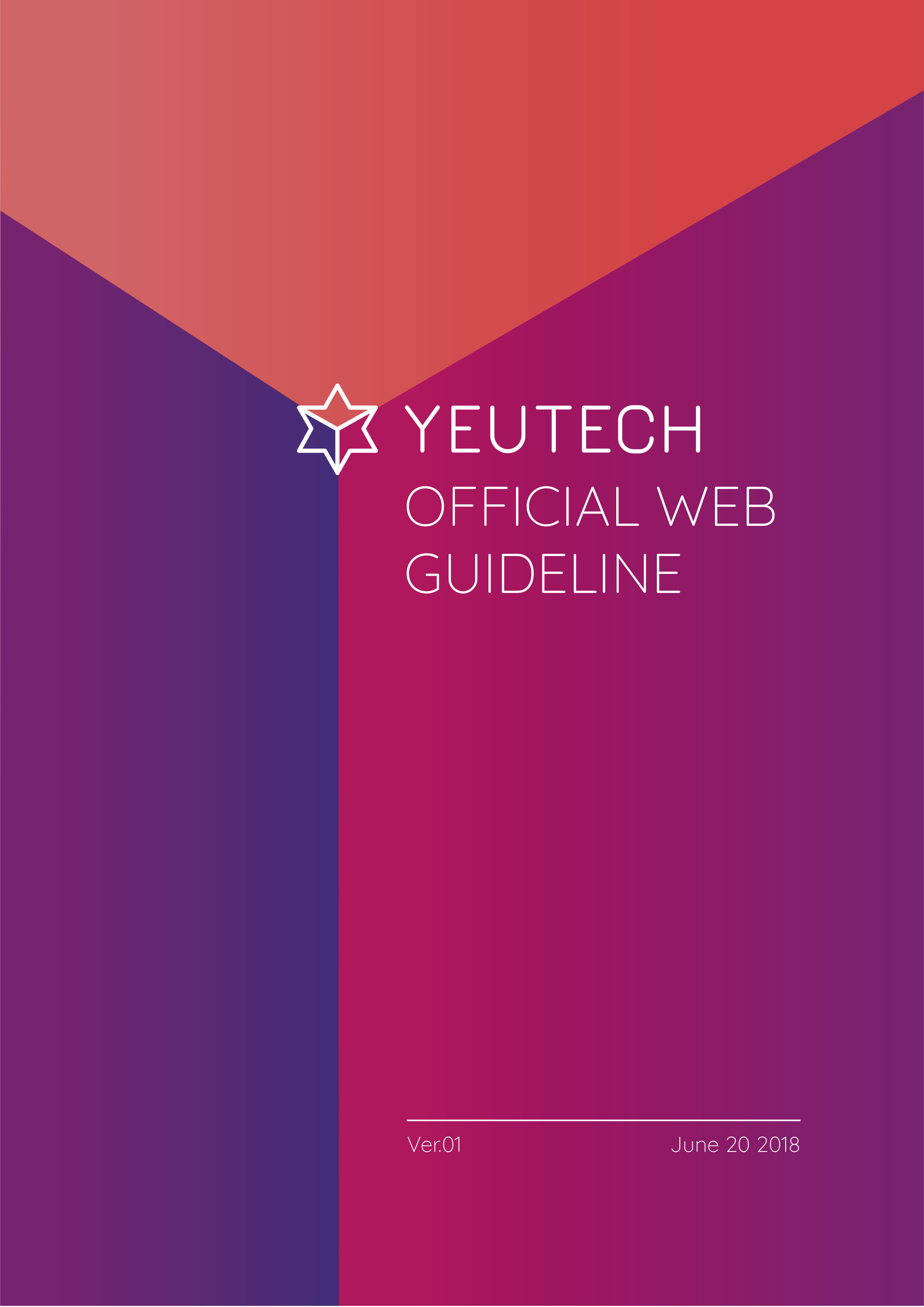 Charte graphique web Yeutech